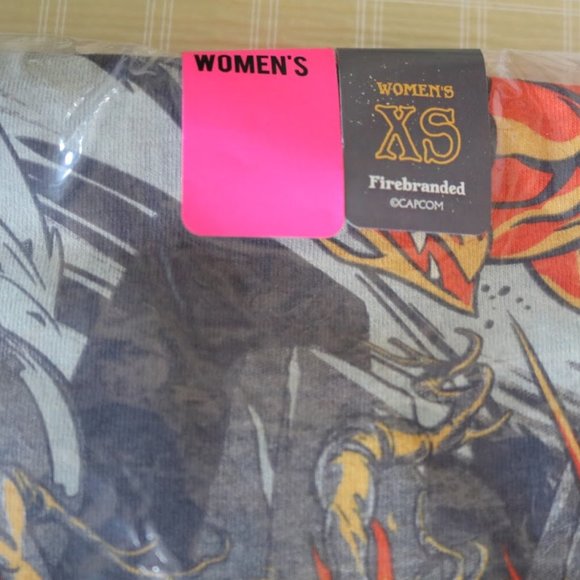 3/$15 Ghosts n Goblins Firebranded Graphic Tee NWT! - Gray, Size XS - Picture 13 of 16